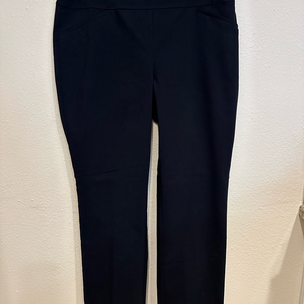Talbots Women's Black Straight Leg Pants